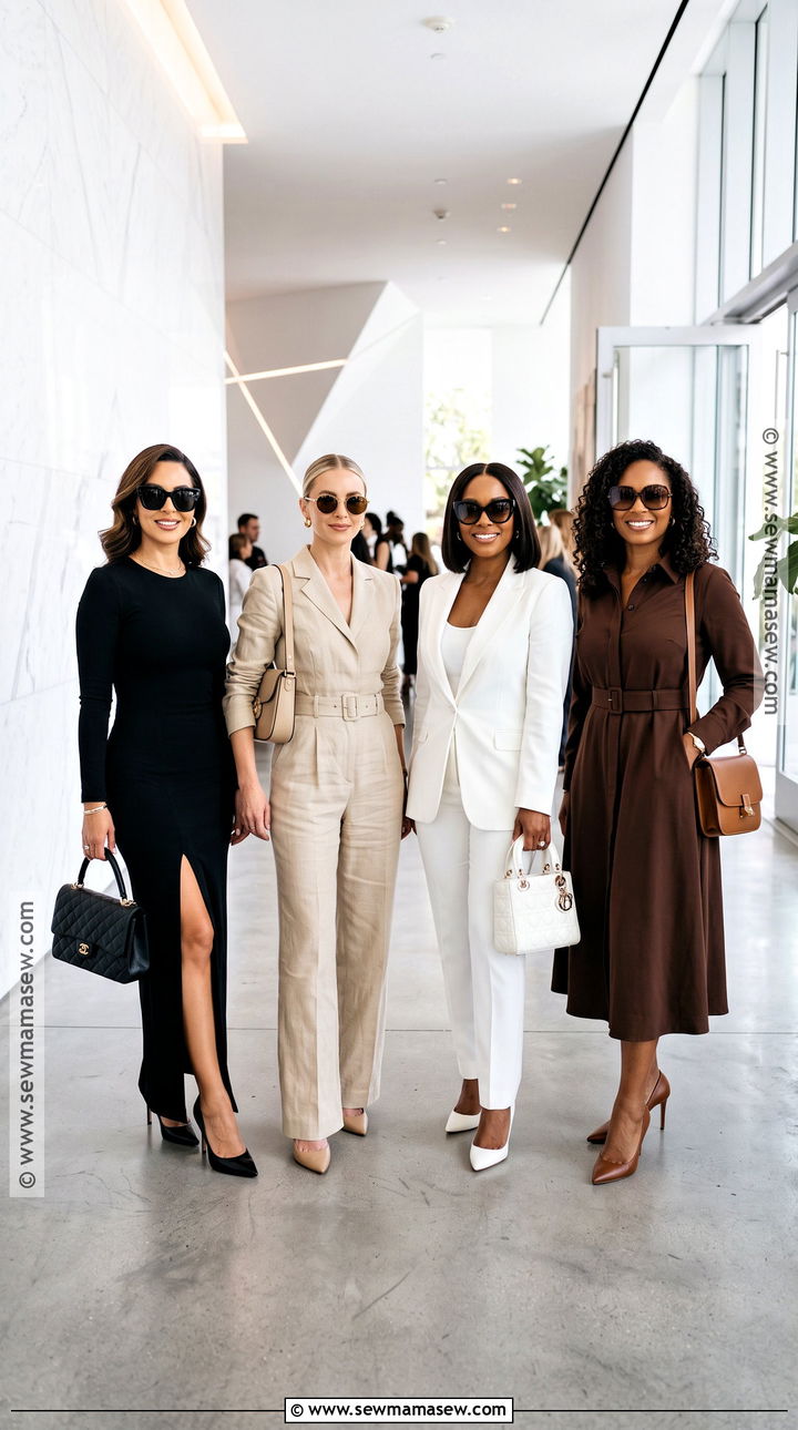 Kardashian Sisters Monochrome Group Costume - 30 kardashian halloween costume ideas