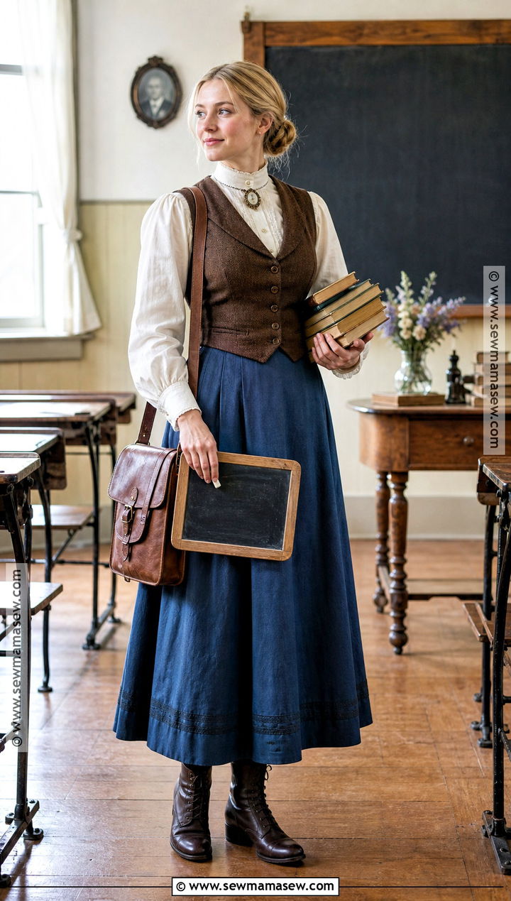 Katherine Barlow Teacher Costume - 30 holes costume ideas