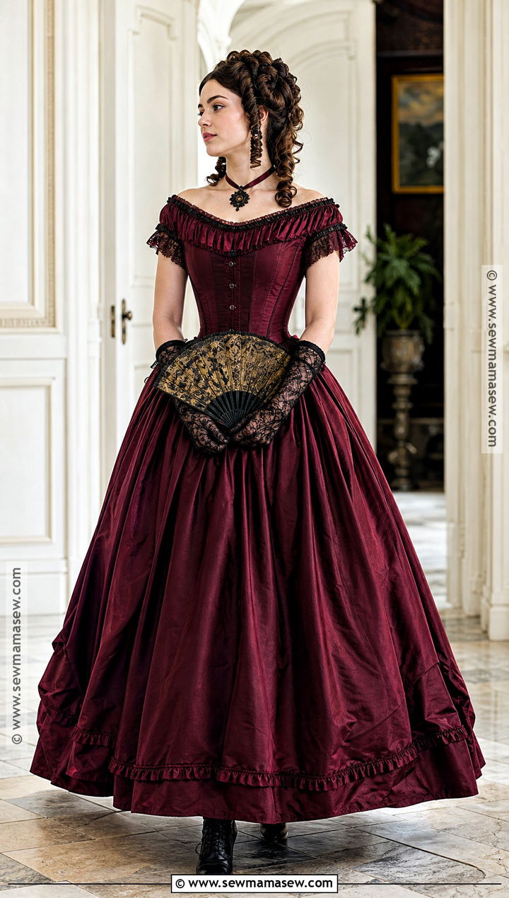 Katherine Pierce 1864 Costume - 30 tvd halloween costumes