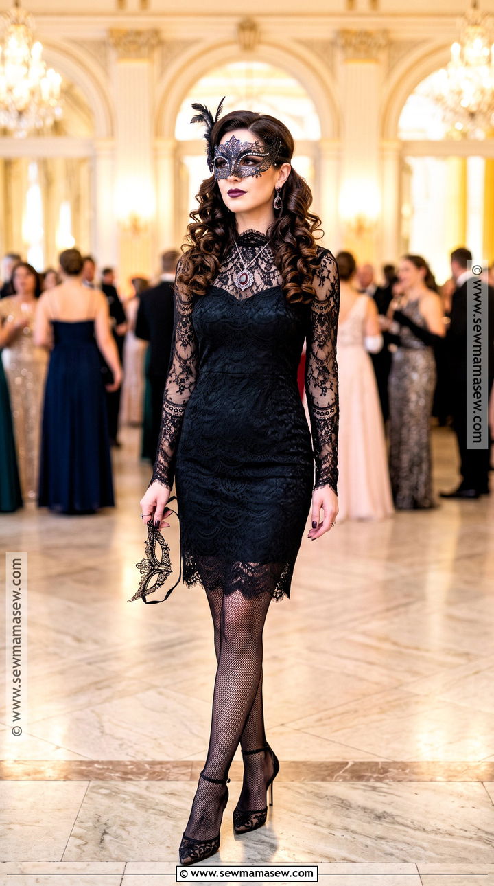 Katherine Pierce Masquerade Costume - 30 tvd halloween costumes