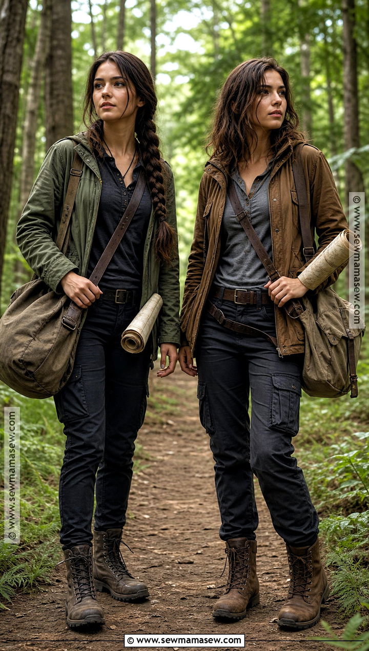 Katniss Everdeen And Gale Hawthorne Costume - 30 Brunette Duo Halloween Costumes
