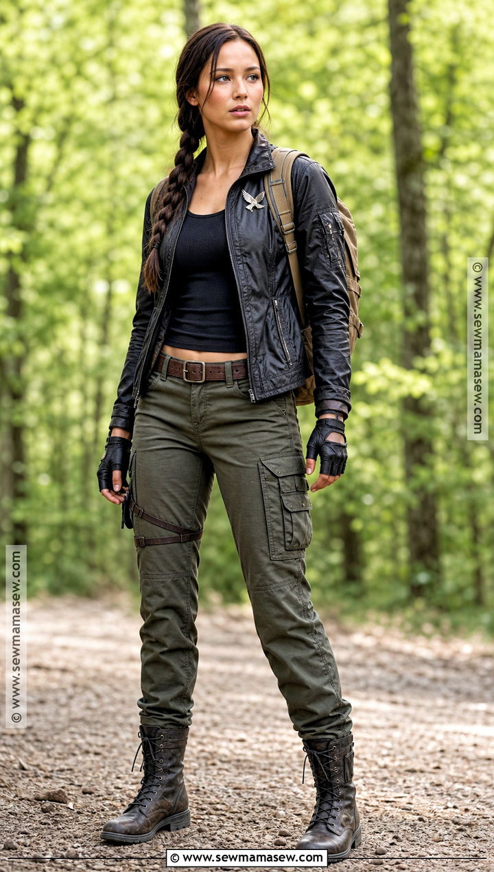 Katniss Everdeen Arena Cosplay - 30 Cosplay Brown Hair Ideas
