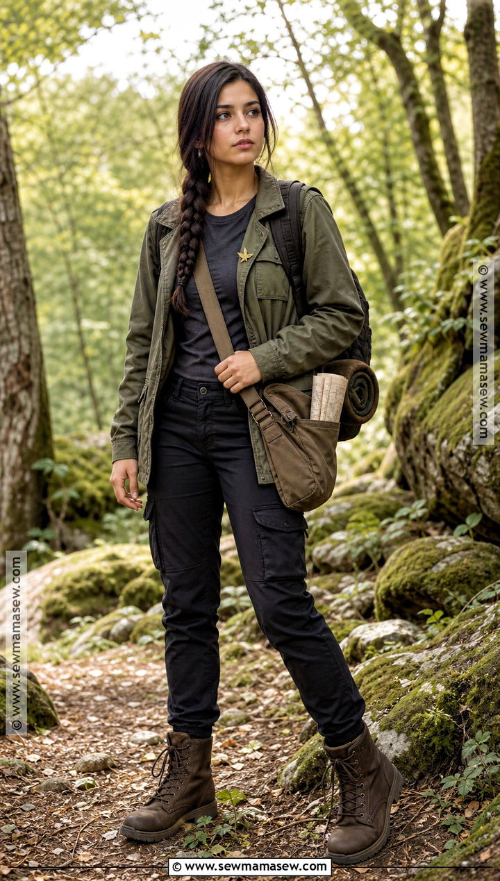 Katniss Everdeen Costume - 40 book characters dress up ideas
