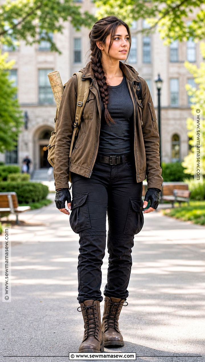 Katniss Everdeen Costume With Side Braid - 40 college halloween costume ideas brunette