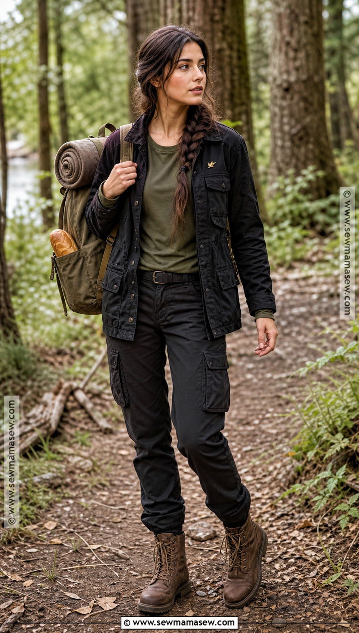 Katniss Everdeen District Costume - 30 Hollywood Characters Costume Ideas