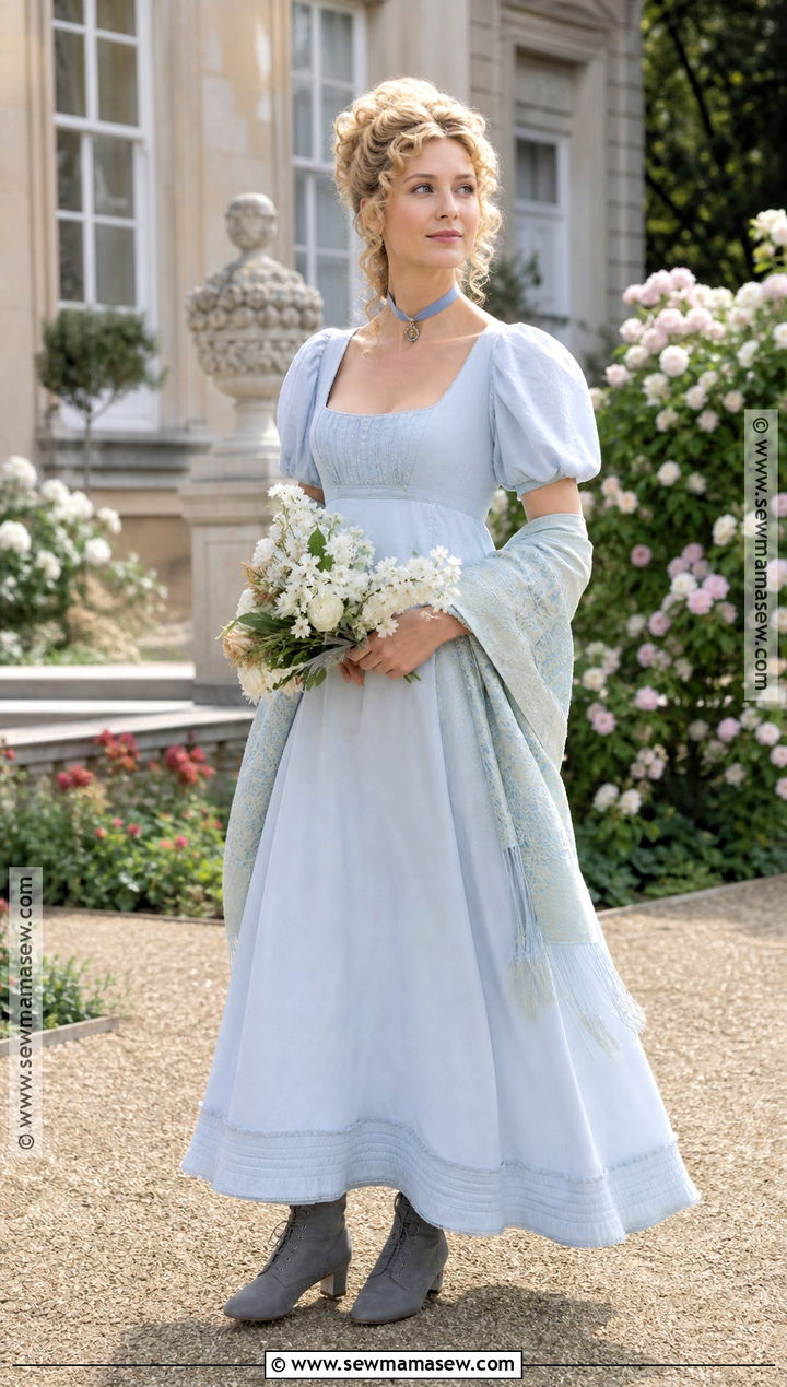 Katrina Van Tassel Blue Dress Costume - 35 tim burton costumes