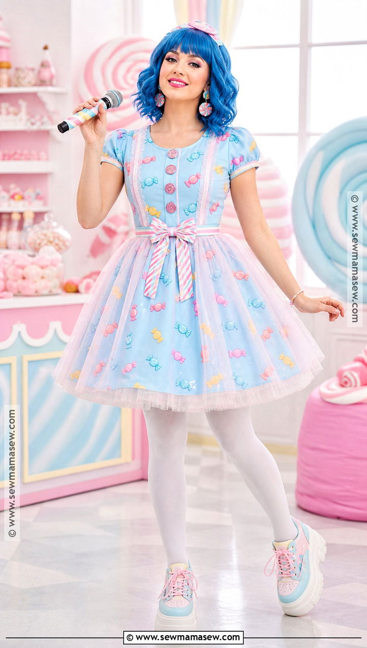 Katy Perry Candy Costume - 30 singer halloween costumes