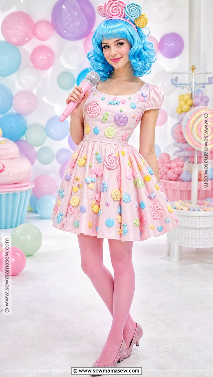 Katy Perry Candy Pop Costume - 30 singers costumes ideas