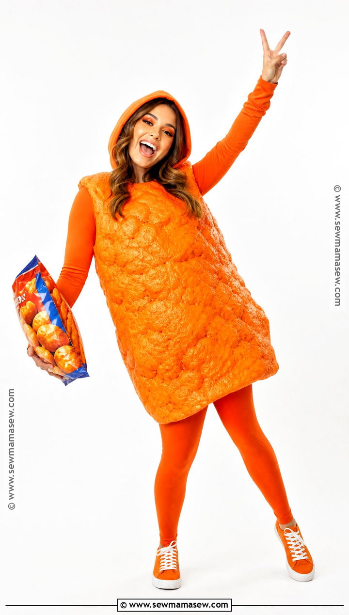 Katy Perry Cheeto Costume - 30 iconic celebrity halloween costumes