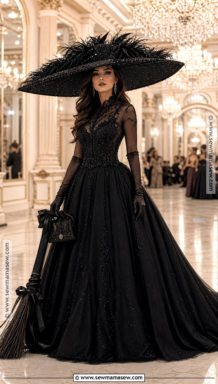 Kendall Jenner Ball Gown Witch Costume - 30 kendall jenner witch costume ideas