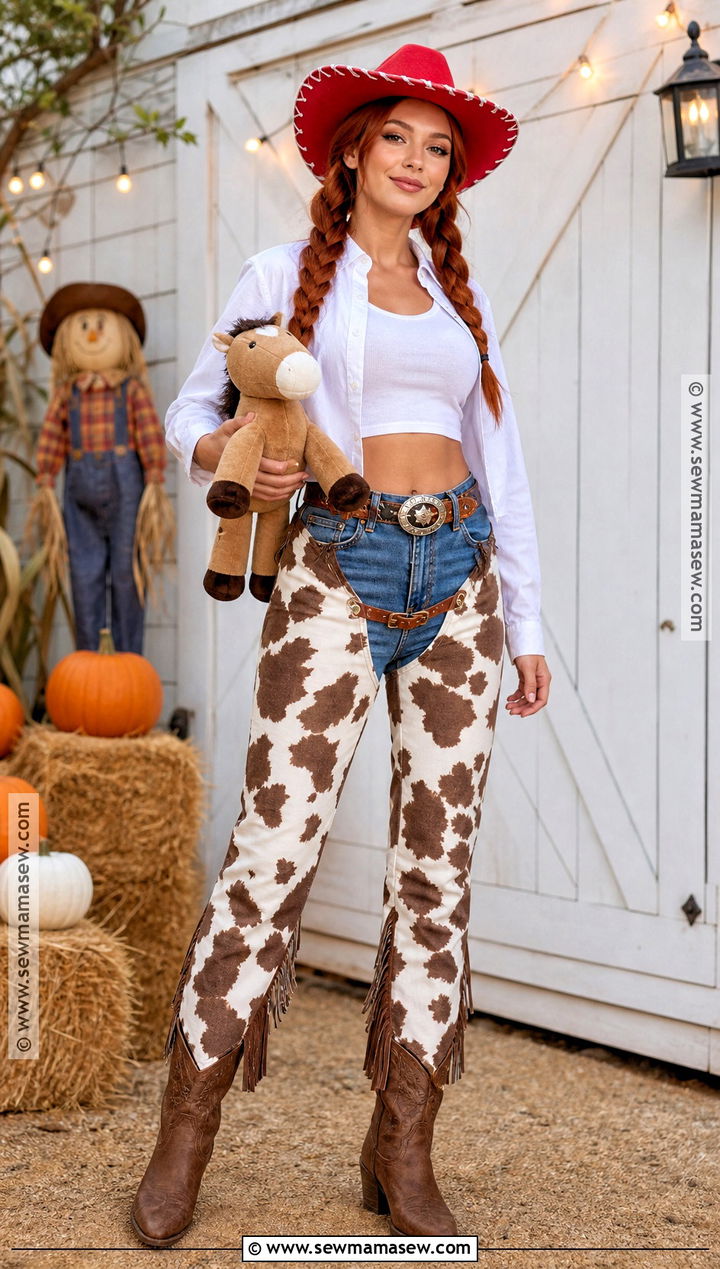 Kendall Jenner Cowgirl Costume - 30 kardashian halloween costume ideas