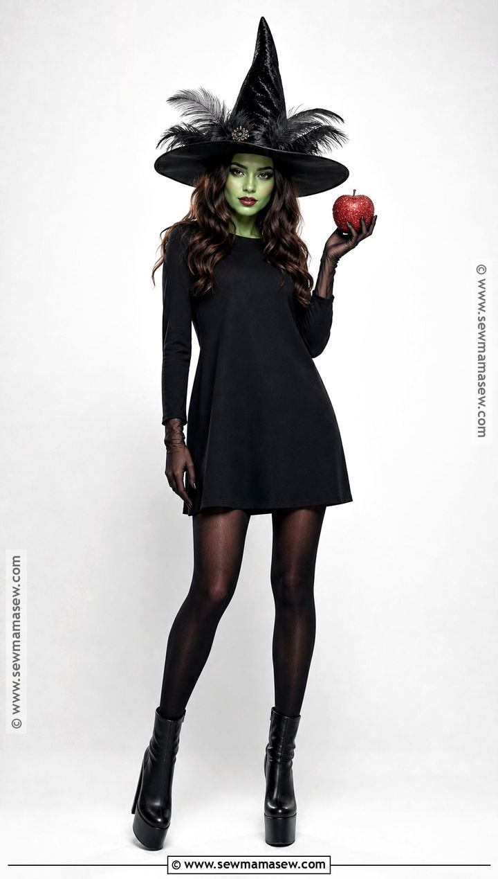 Kendall Jenner Green Face Witch Costume - 30 kendall jenner witch costume ideas