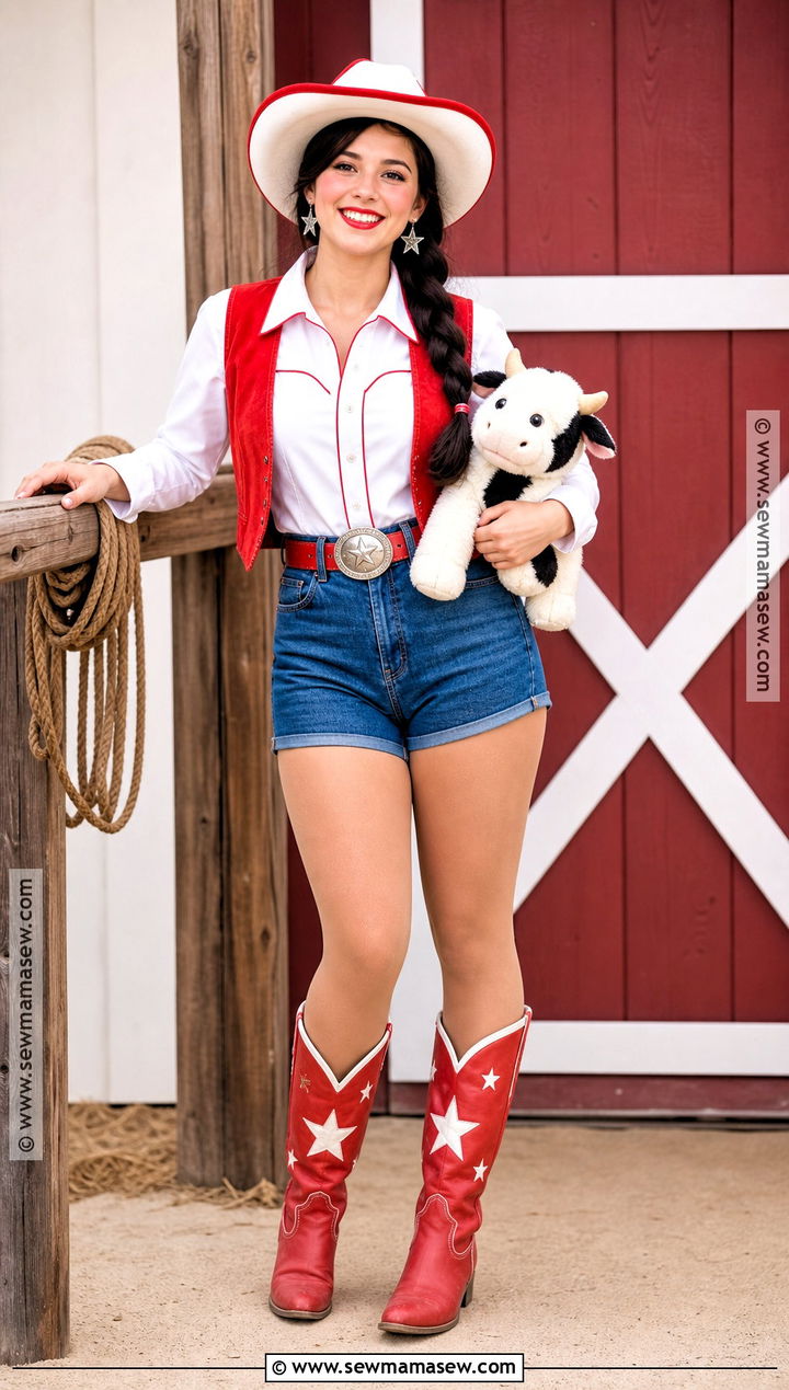Kendall Jenner Western Cowgirl Costume - 30 kendall jenner costume ideas
