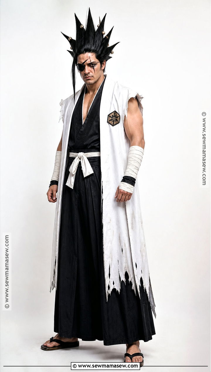 Kenpachi Zaraki Captain Cosplay - 35 bleach cosplay ideas