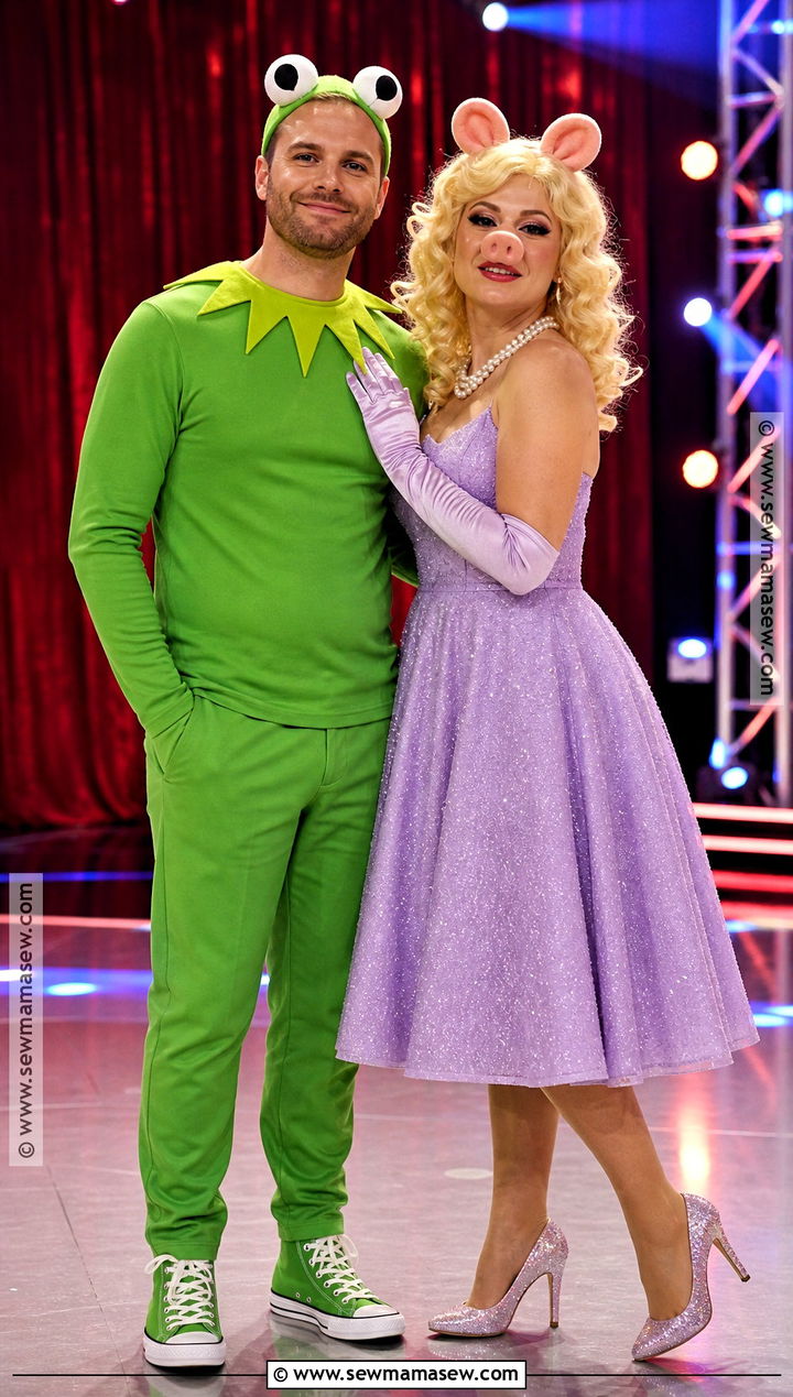 Kermit And Miss Piggy Couple Costume - 40 iconic halloween costumes for couples