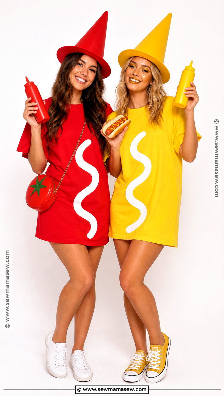 Ketchup And Mustard Costume - 40 duo costume ideas for best friends