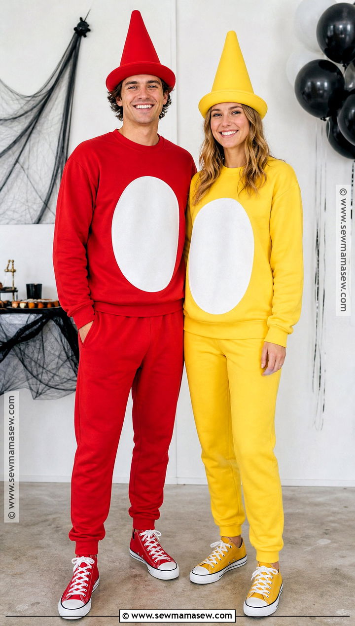 Ketchup And Mustard Duo Costume - 30 duo halloween costume ideas