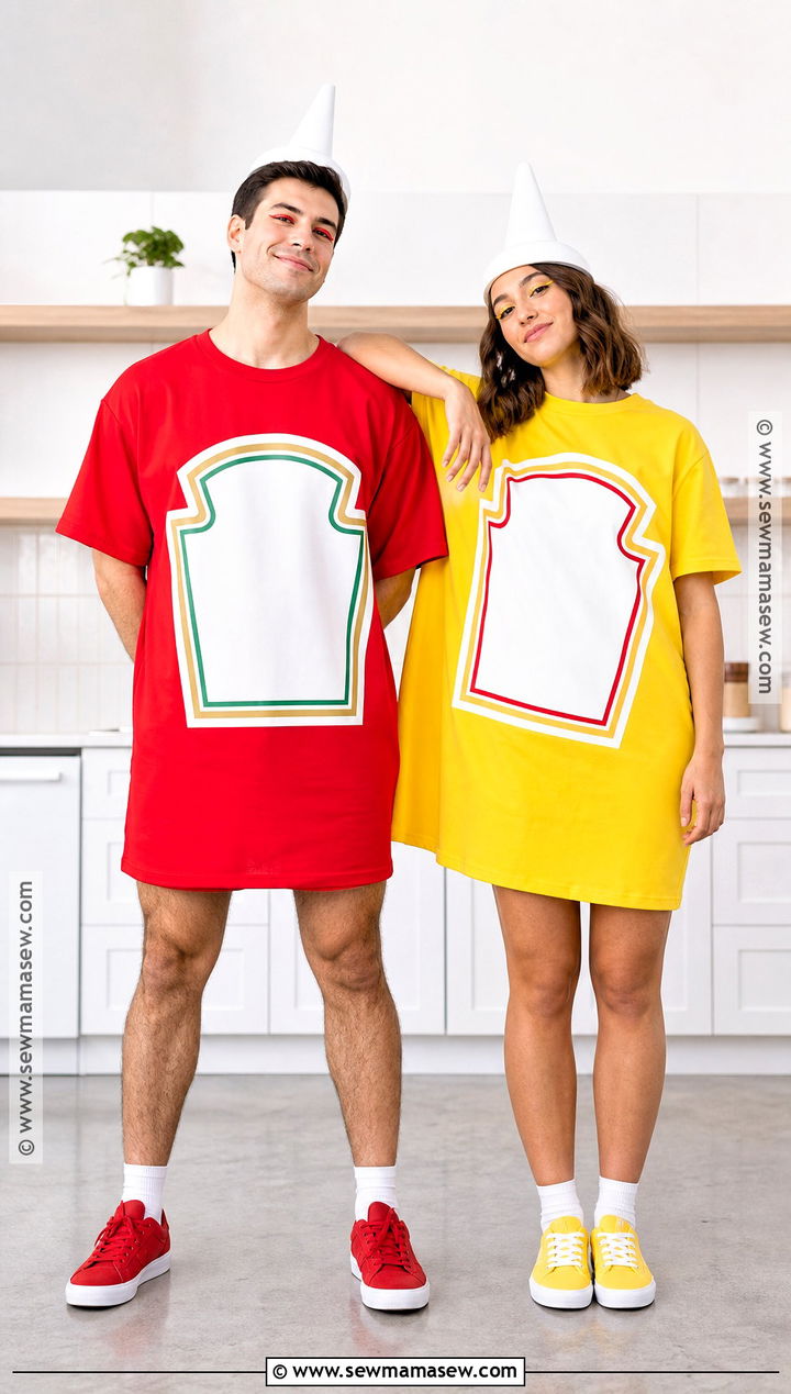 Ketchup And Mustard Duo Costume - 35 duo halloween costumes cute