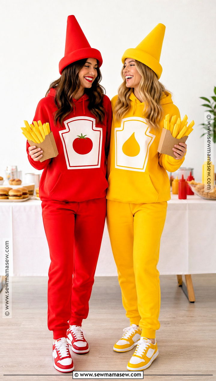 Ketchup And Mustard Duo Costume - 35 halloween costume ideas duo