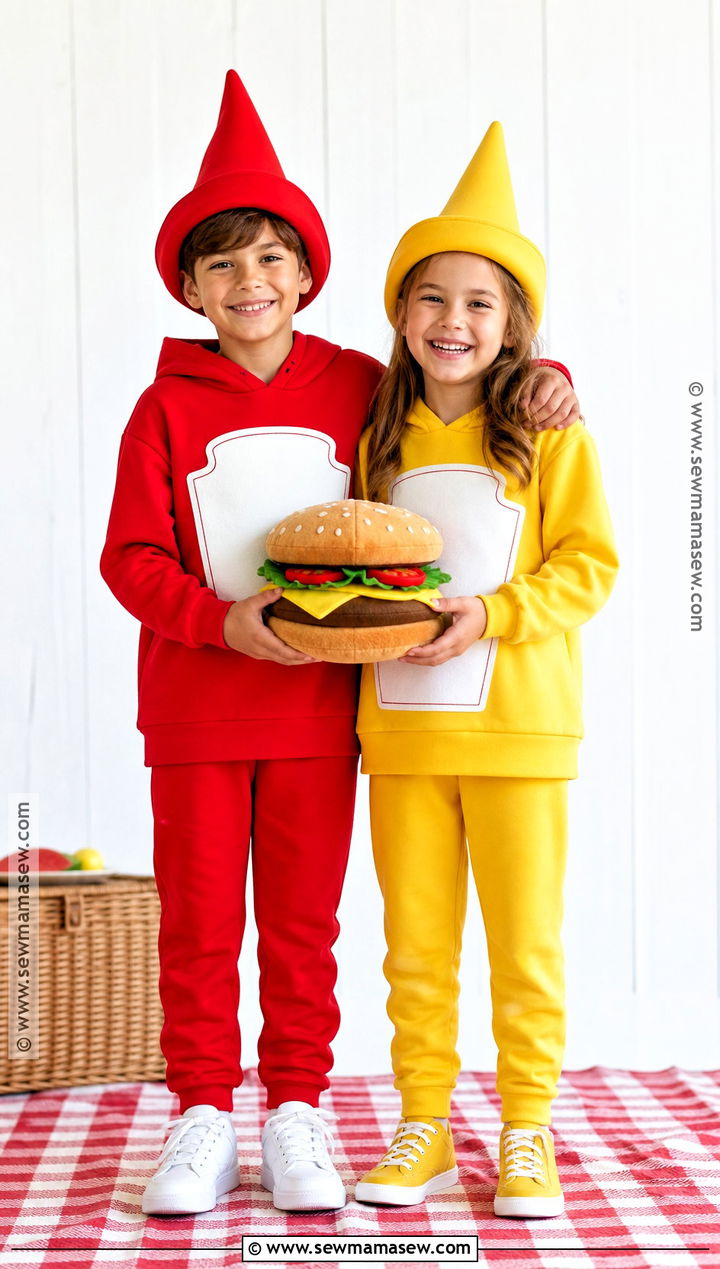 Ketchup And Mustard Sibling Costume - 30 sibling costumes brother sister