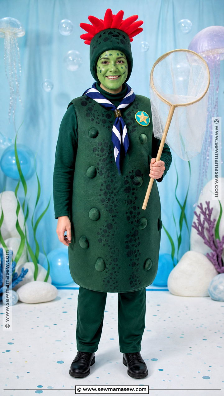 Kevin The Sea Cucumber Costume - 35 spongebob character costumes