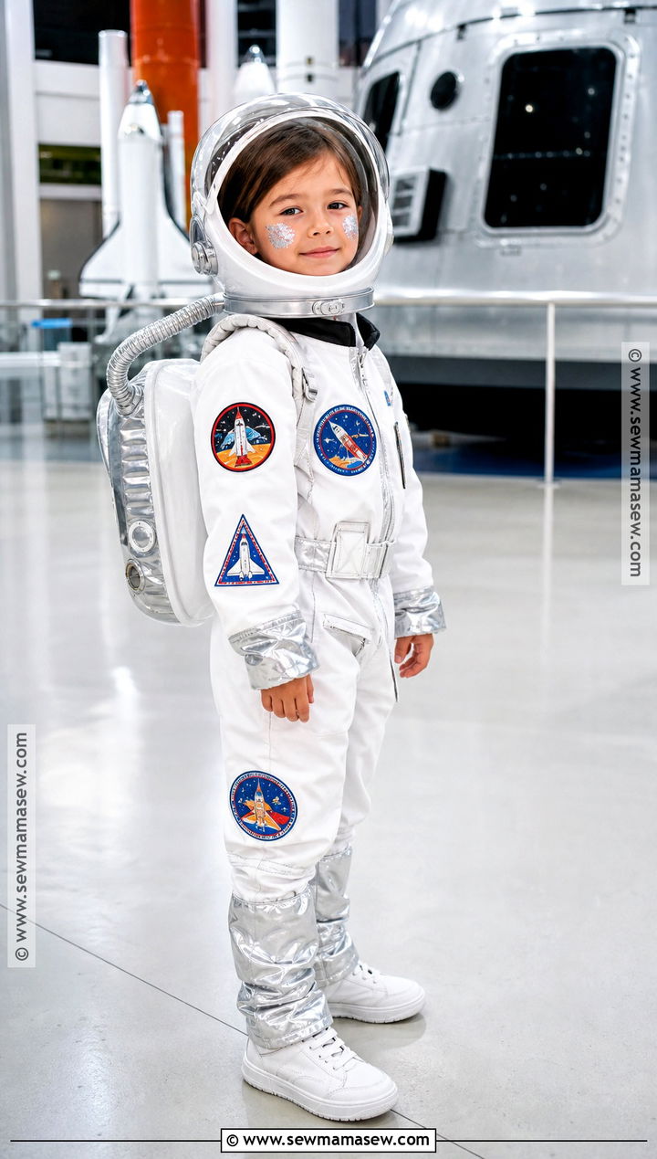 Kid Astronaut Costume With Space Helmet - 30 kid costumes