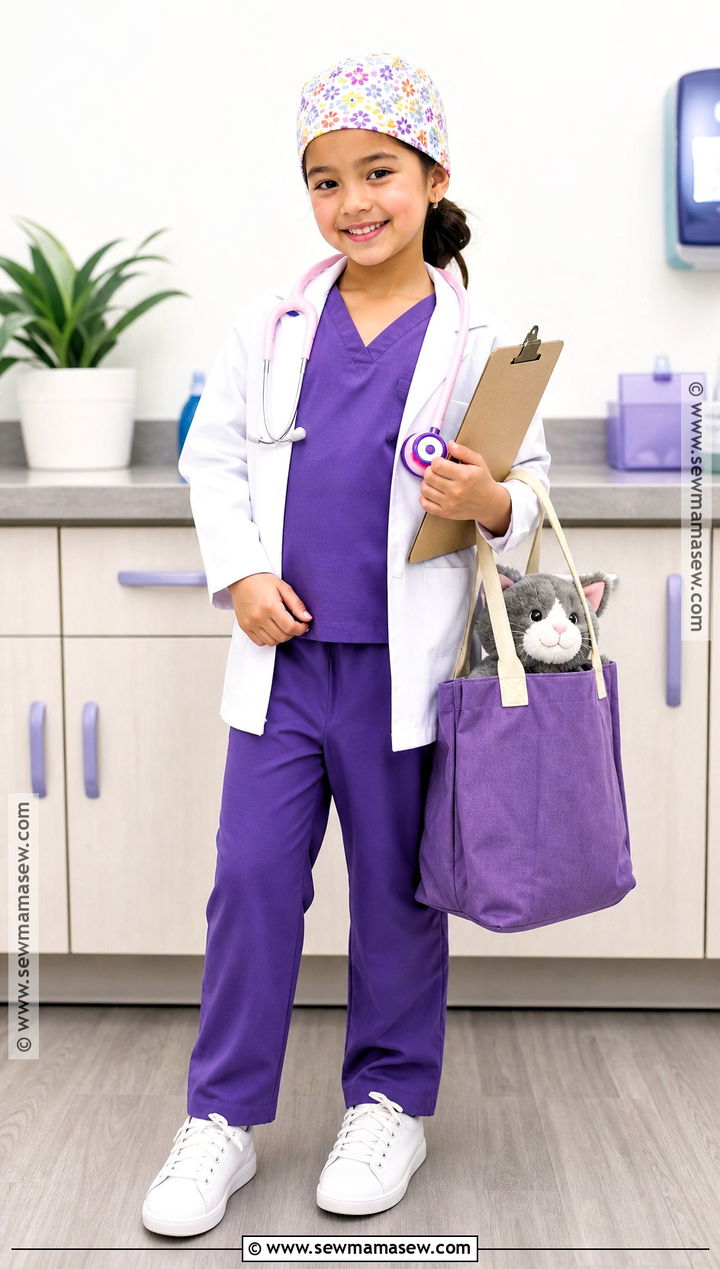 Kid Doctor Costume For Girls - 45 girl halloween costumes