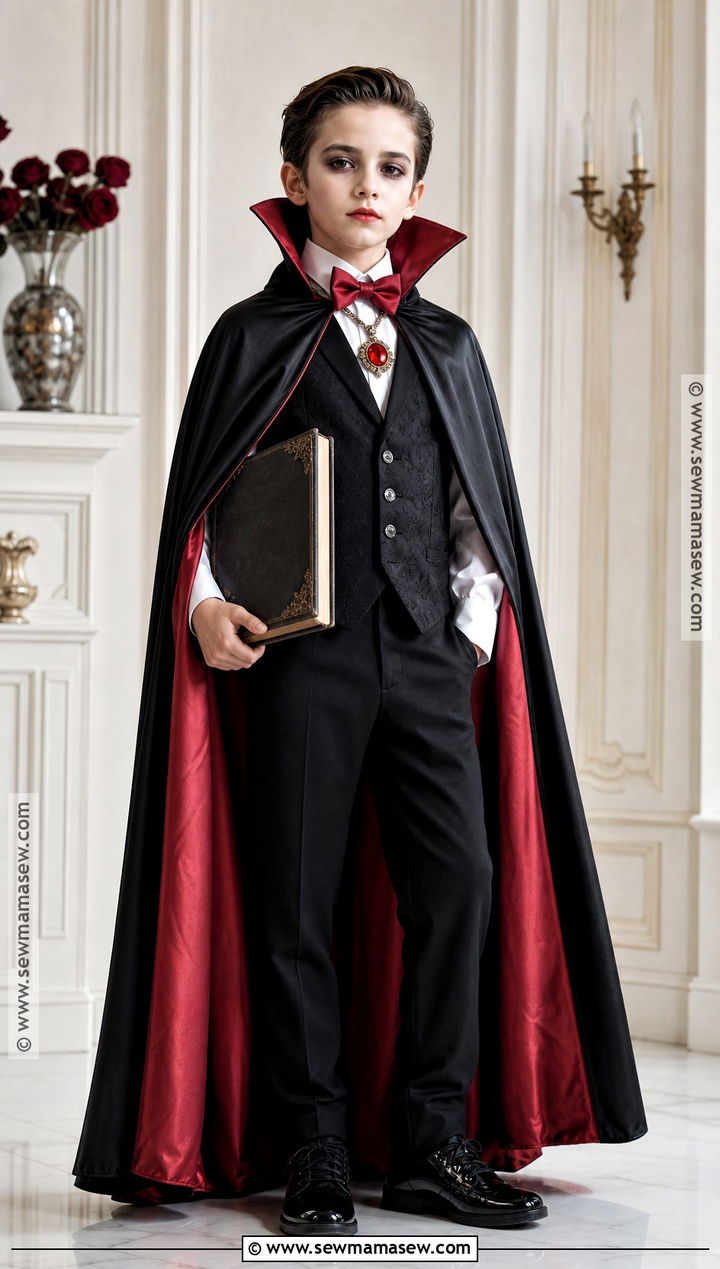 Kid Friendly Vampire Costume - 40 halloween costumes for boys