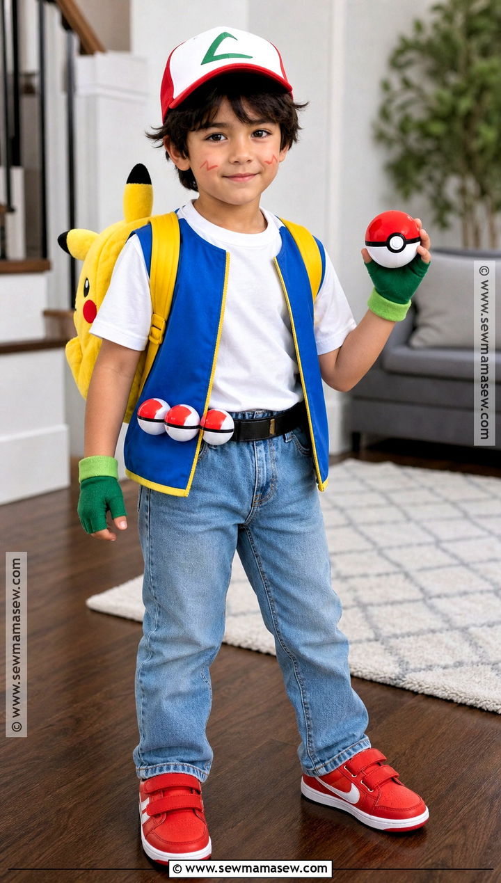 Kids Ash Ketchum Costume - 30 ash costume ideas