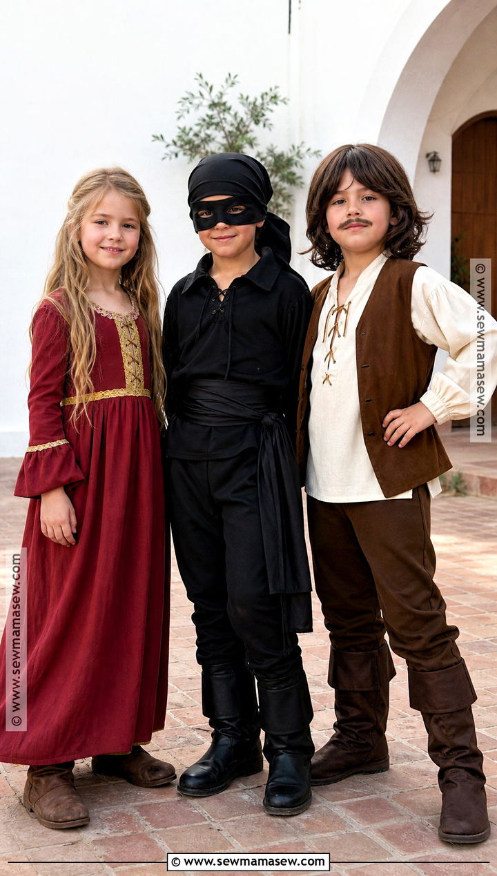 Kids Buttercup Westley And Inigo Costume - 35 princess bride costume ideas