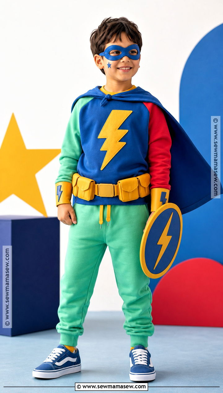 Kids Cardboard Superhero Costume - 40 superhero costume ideas