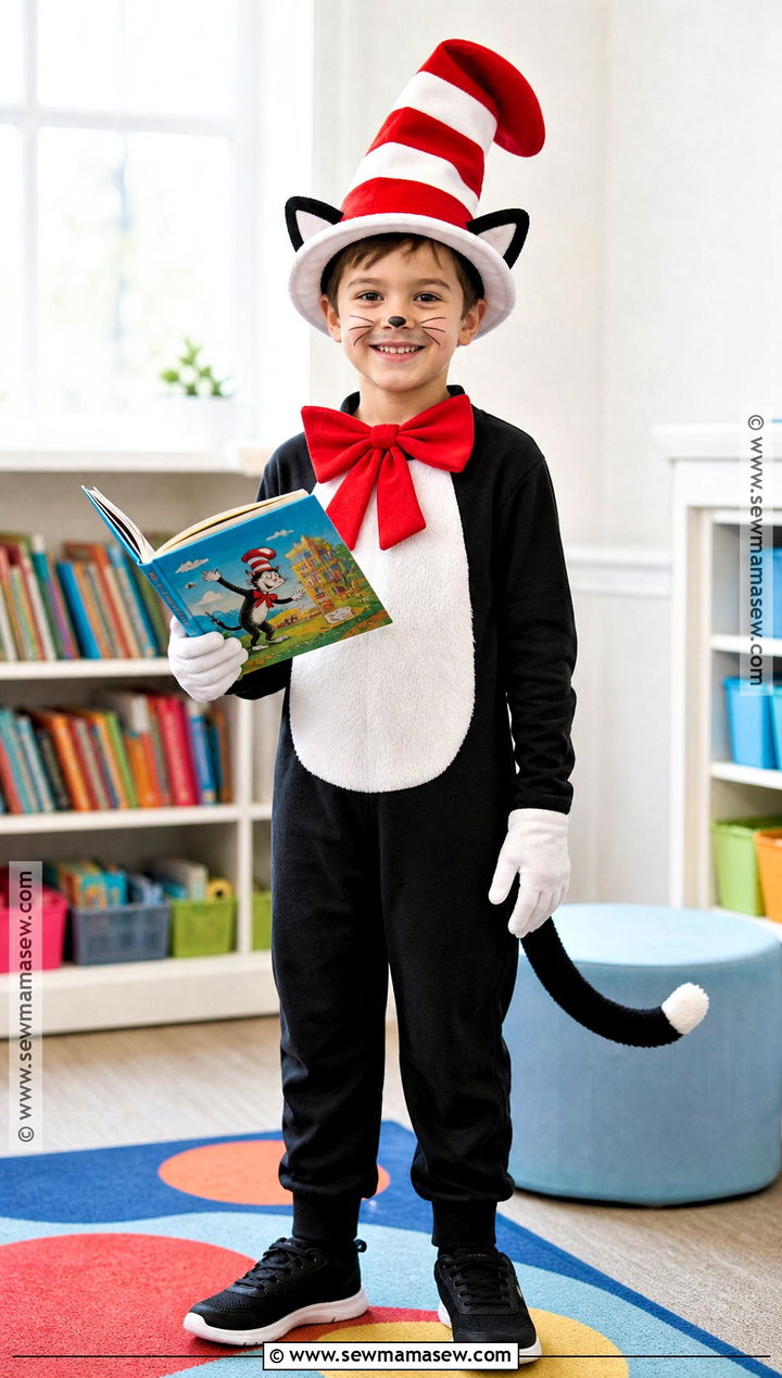 Kids Cat In The Hat Costume - 30 cat and the hat costume ideas