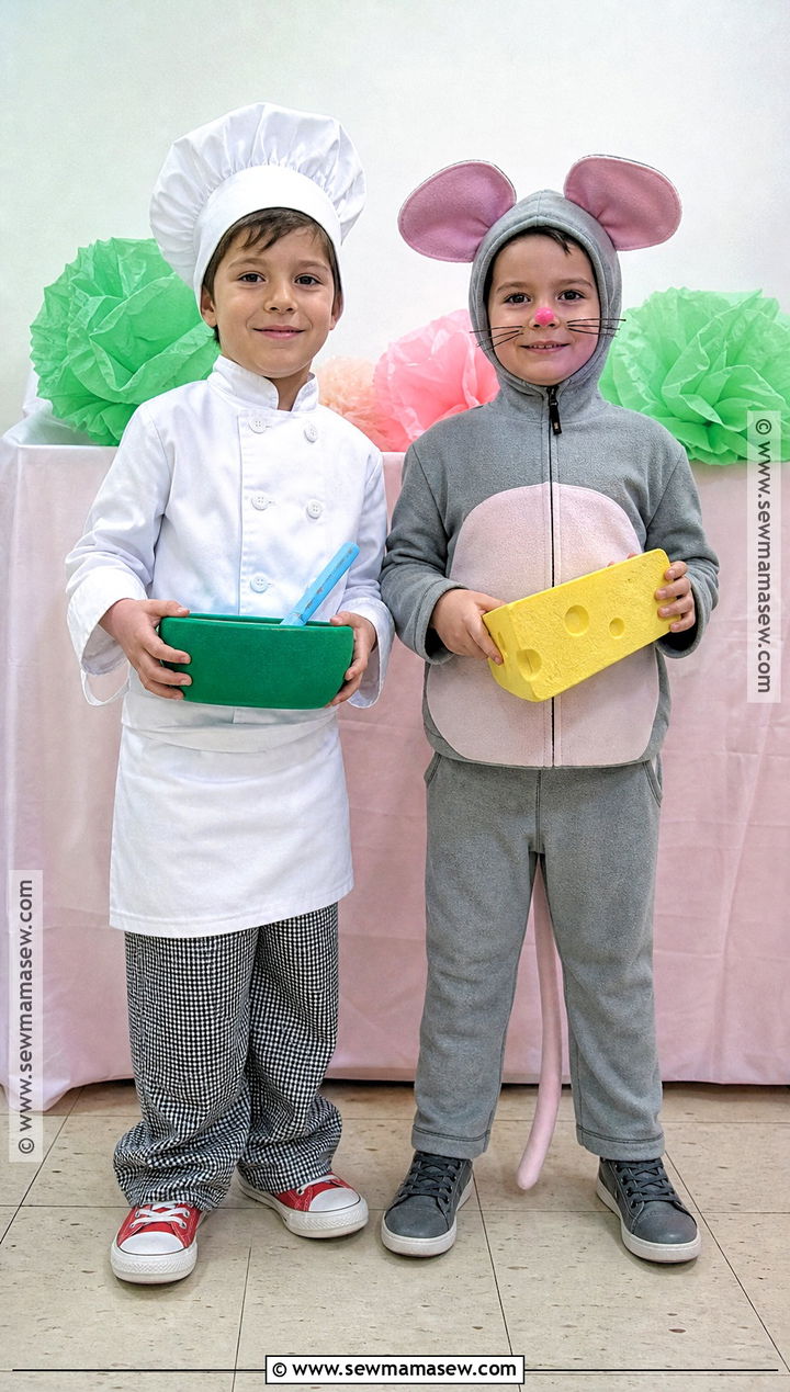 Kids Chef And Rat Duo Costume - 30 Chef And Ratatouille Costume Ideas