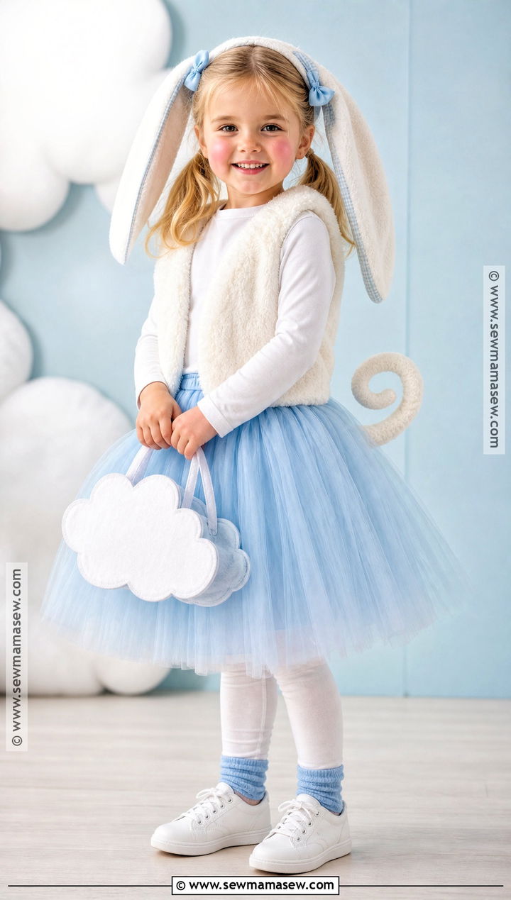 Kids Cinnamoroll Costume With Tutu Dress - 30 cinnamoroll costume ideas