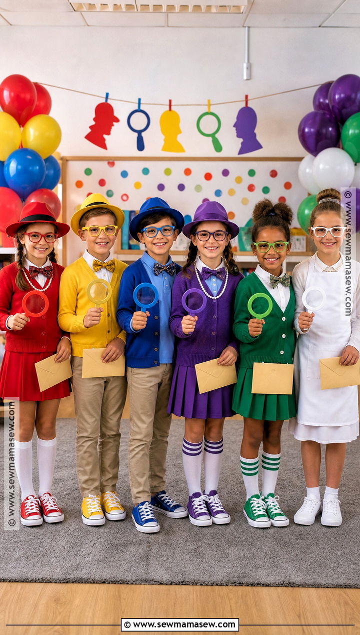 Kids Clue Costume Group - 30 Clue Halloween Costume Ideas