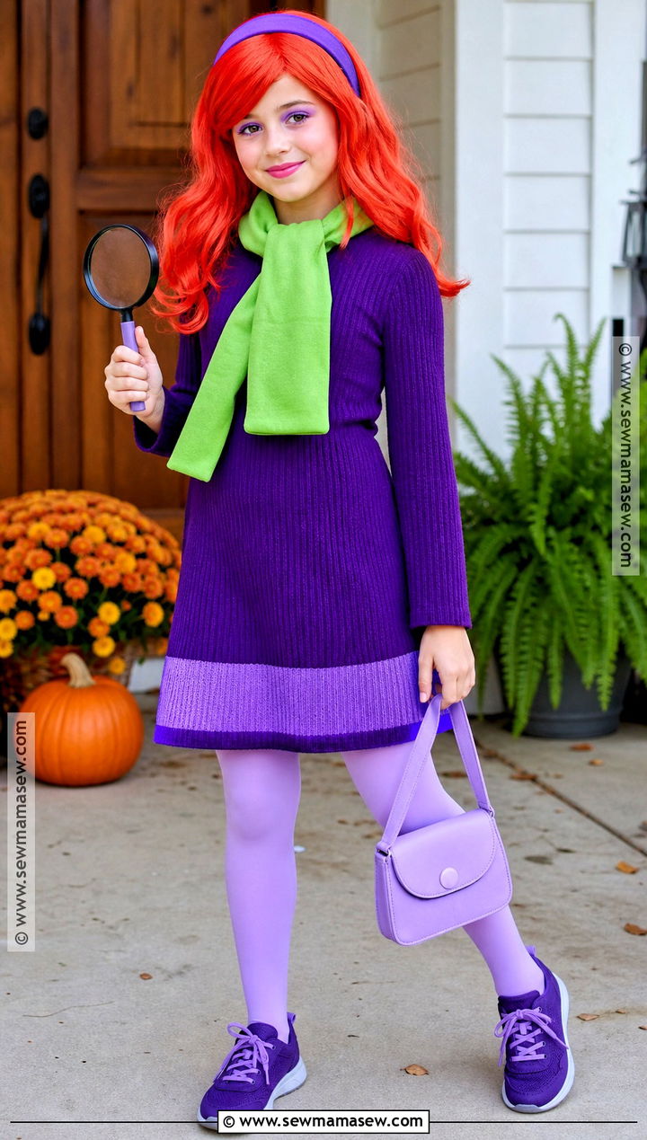 Kids Daphne Costume - 40 scooby doo halloween costumes