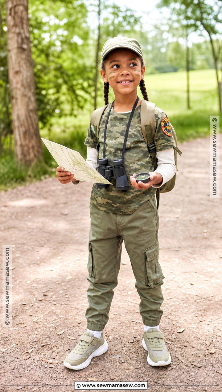 Kids Explorer Army Costume - 40 army costume ideas