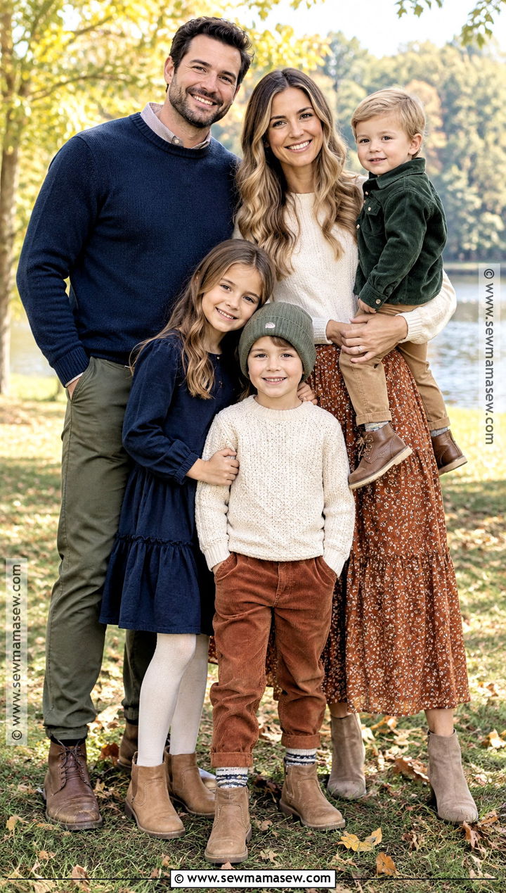 Kids Fall Family Photo Outfit - 25 kids fall outfits