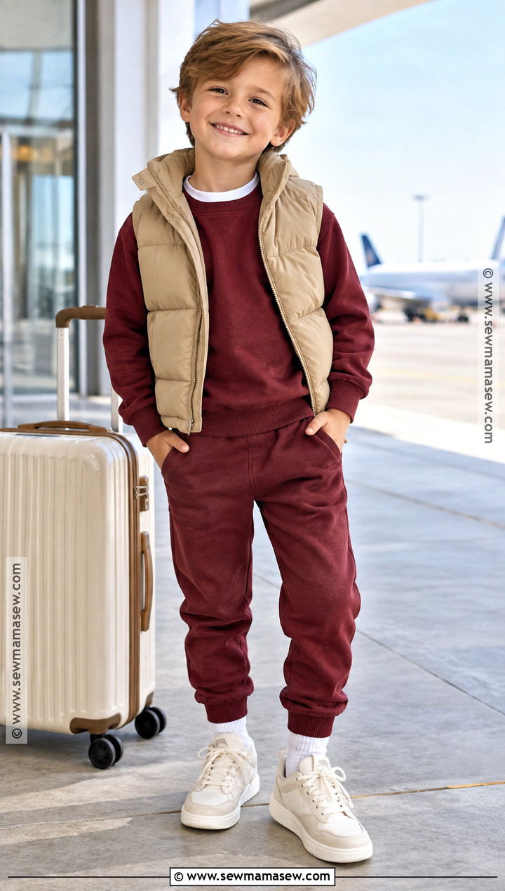 Kids Fall Matching Sweat Set Outfit - 15 fall fashion ideas for kids