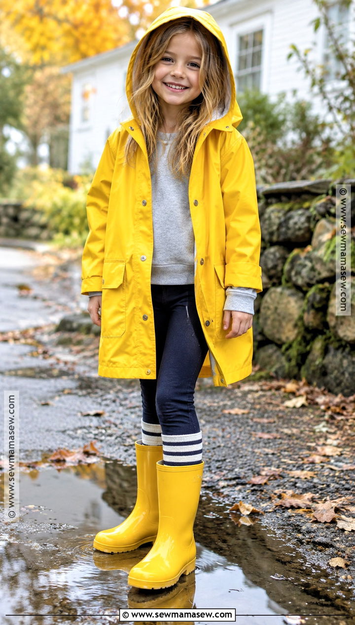 Kids Fall Rain Boots Outfit - 15 Kids Fall Fashion Accessories