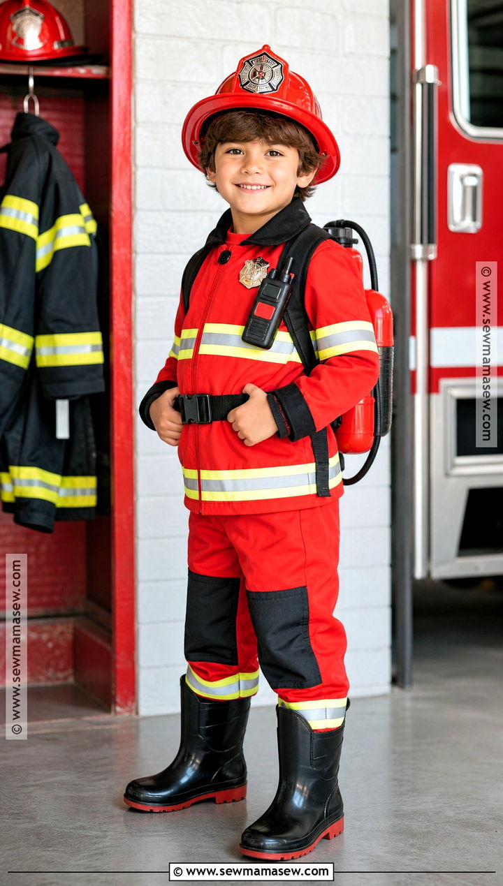 Kids Firefighter Costume - 35 kid halloween costumes
