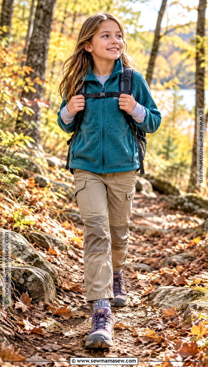 Kids Fleece Jacket And Utility Pants Outfit - 15 kids fall clothes