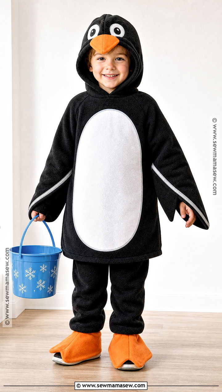 Kids Fleece Penguin Costume - 35 penguin costume ideas