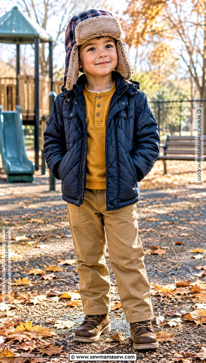 Kids Fleece Trapper Hat Outfit - 15 Cozy Autumn Accessories for Kids