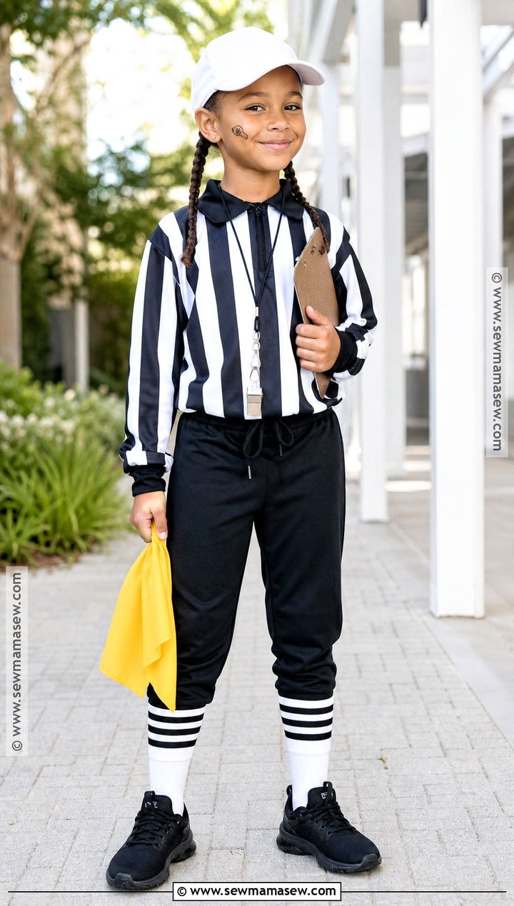 Kids Football Referee Costume - 35 football costume ideas