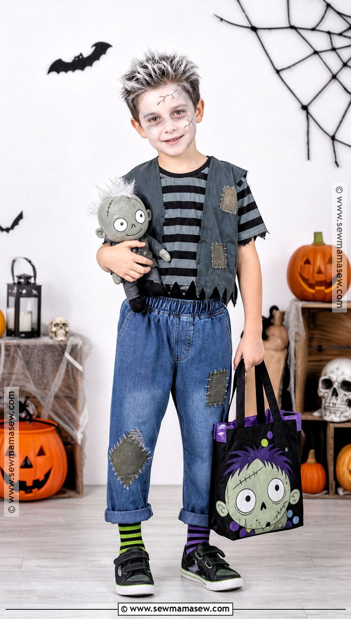 Kids Friendly Zombie Costume - 35 zombie costume ideas