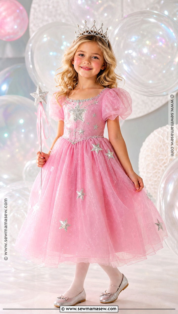 Kids Glinda Costume - 35 kid halloween costumes