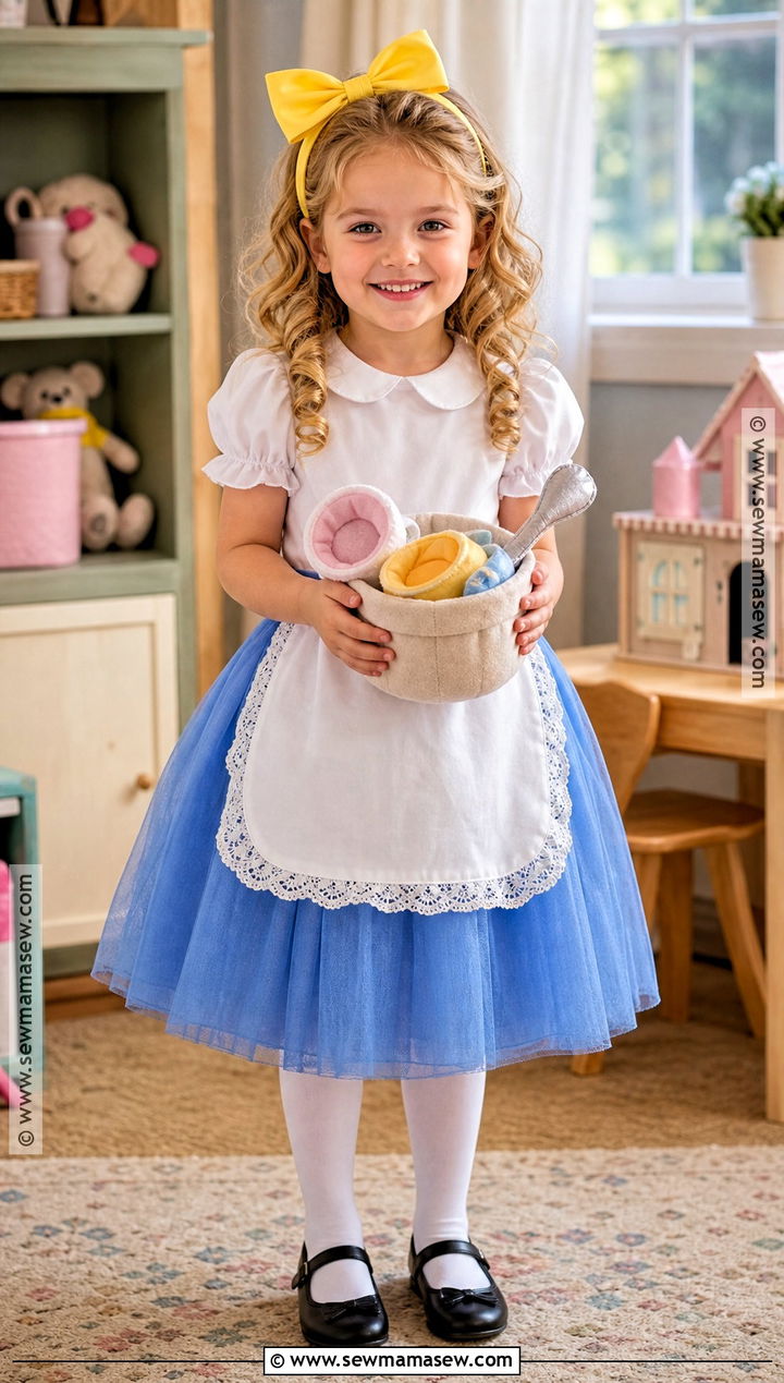 Kids Goldie Locks Costume With Blue Tutu - 35 goldie locks costume ideas