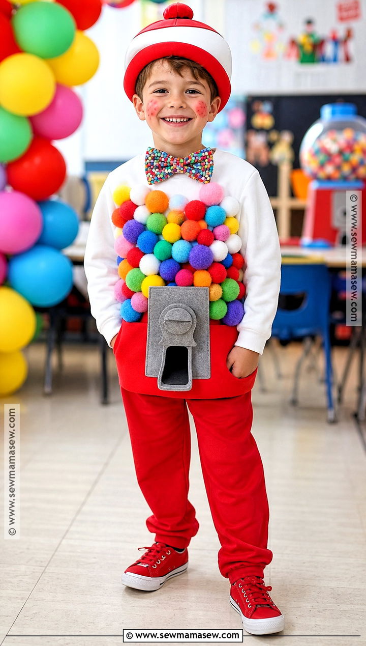 Kids Gumball Machine Costume - 35 gumball costume ideas