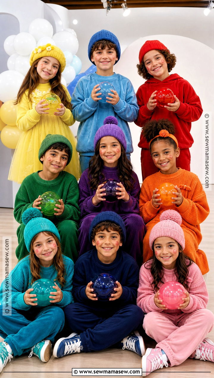 Kids Inside Out Group Costume - 40 inside out halloween costume ideas